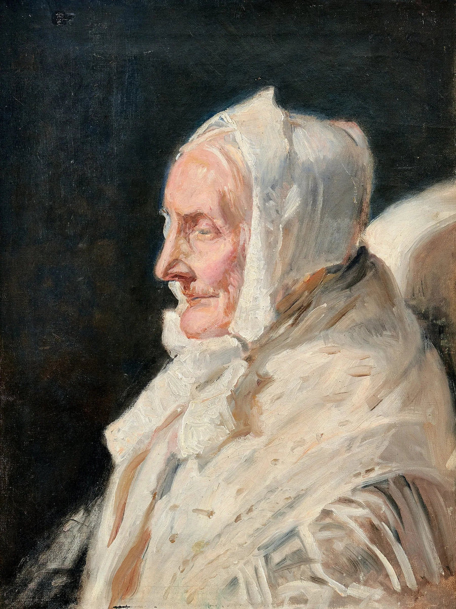 Retrato de Ane Br��ndum. -Michael Peter Ancher