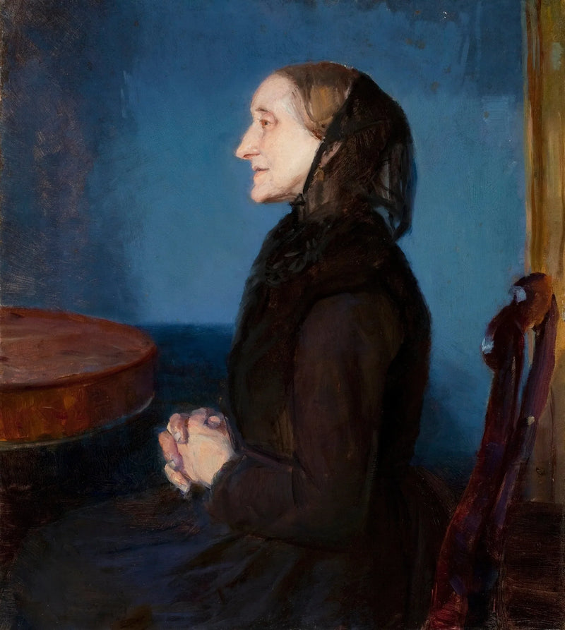 Retrato de Ane Hedvig Br��ndum - Anna Ancher