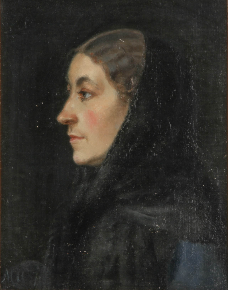 Retrato de Ane Raadsig. -Michael Peter Ancher