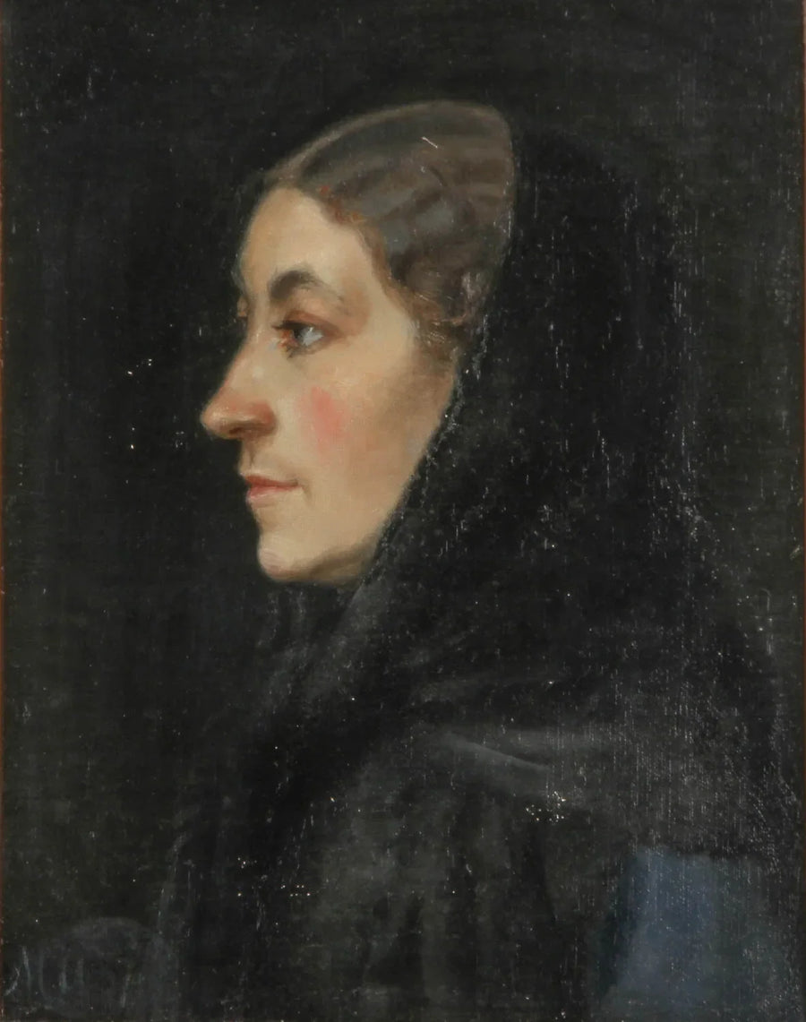 Retrato de Ane Raadsig. -Michael Peter Ancher