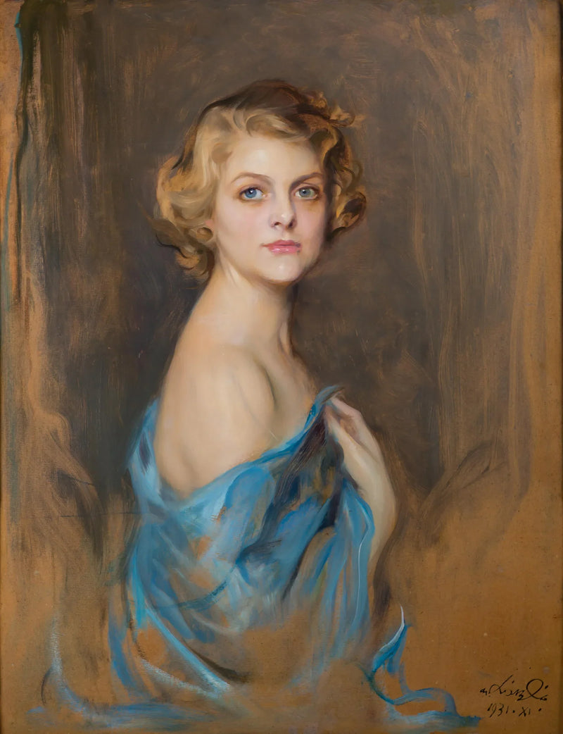 Retrato de Anita Strawbridge, señora de Theodore P. Grosvenor - Philip de Laszlo