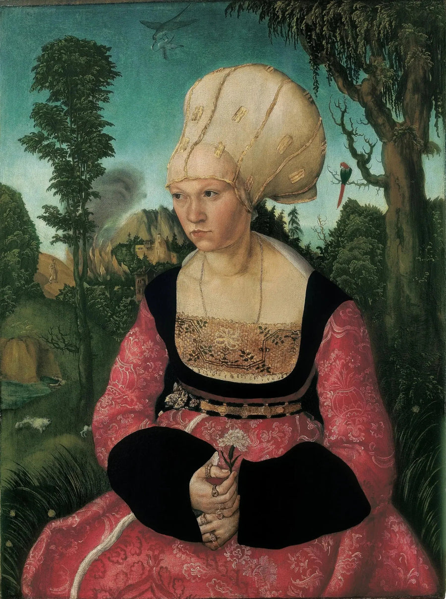 Retrato de Anna Cuspinian - Lucas Cranach el Viejo