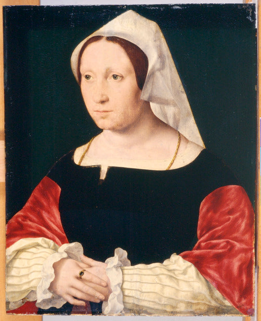 Retrato de Anna Laurensdr. de Spangen (....1548) - Joos van Cleve