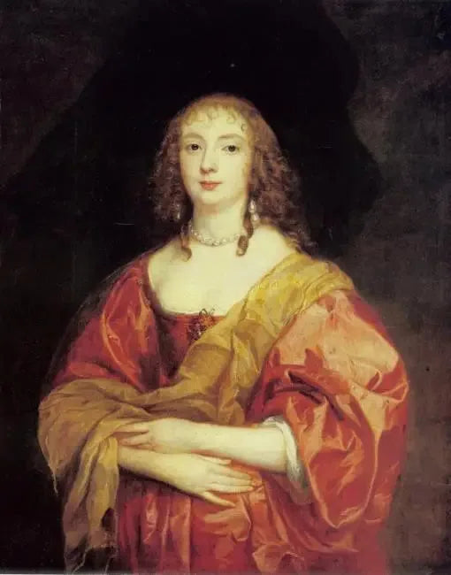 Retrato de Anne Carr, Lady Russell, condesa de Bedford (1615-1684), hacia 1639 - Antoine van Dyck