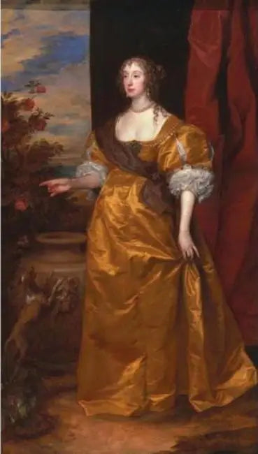 Retrato de Anne Killigrew (1607-1641), esposa de George Kirke - Antoine van Dyck