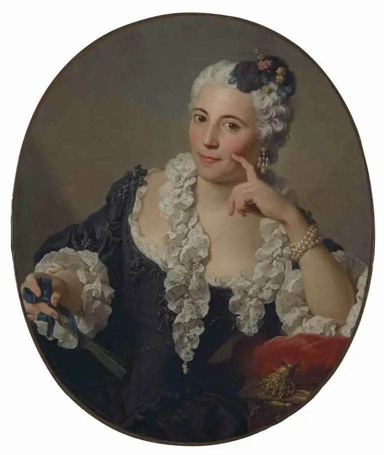 Retrato de Anne-Marie Zina Durant de Lironcourt - Pierre Subleyras