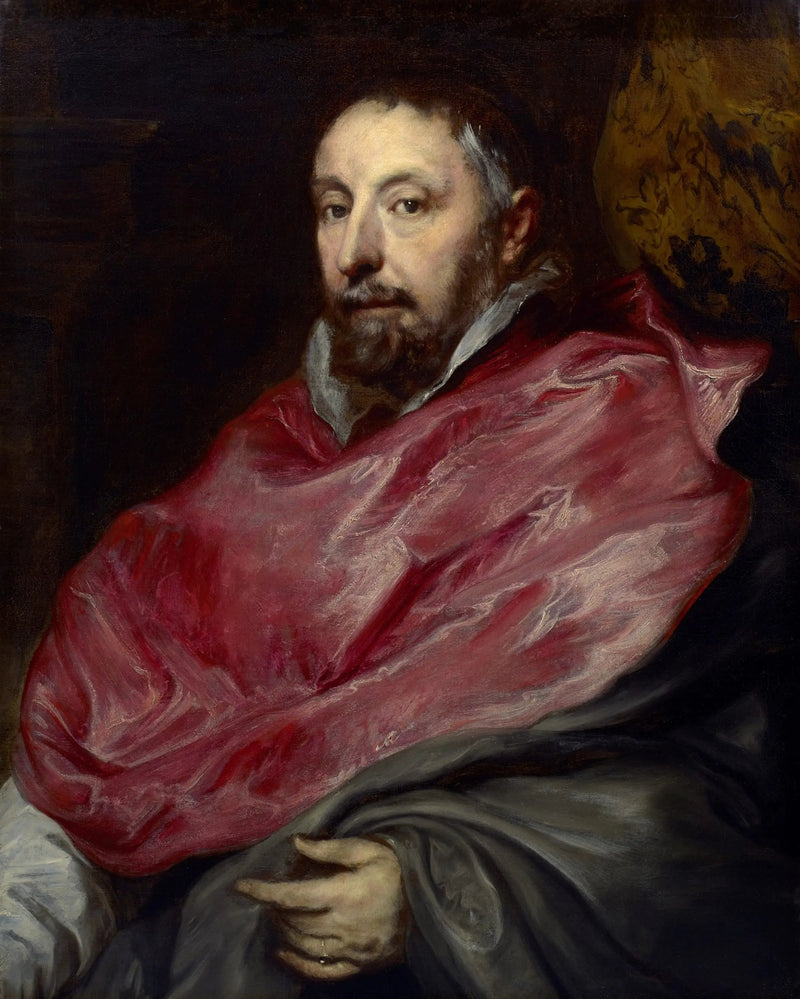 Retrato de Antoine Triest, obispo de Gante (1576–1655) - Antoine van Dyck