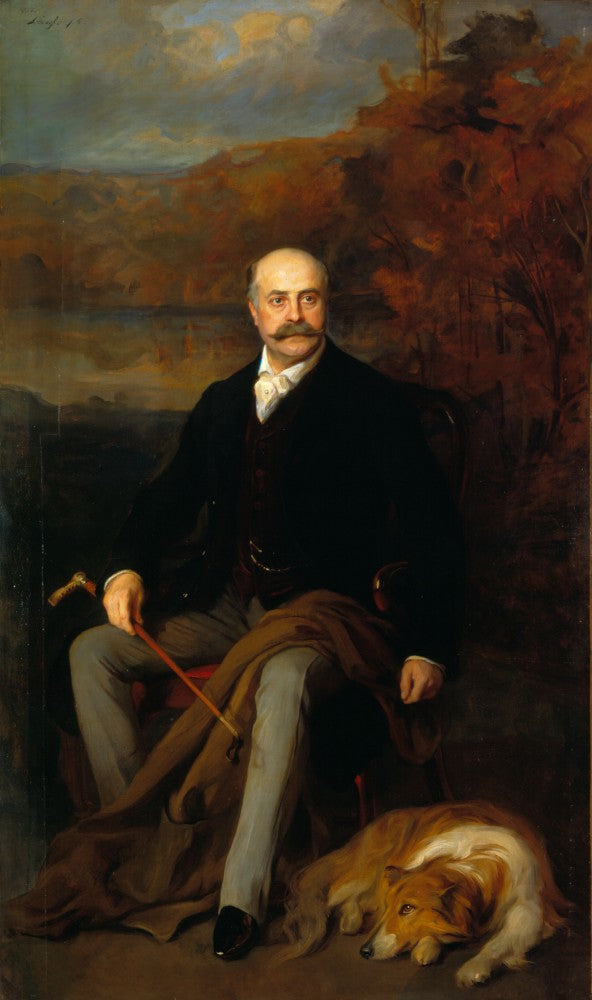 Retrato de Antonio XI-Agrónomo, undécimo duque de Gramont - Philip de Laïszloï