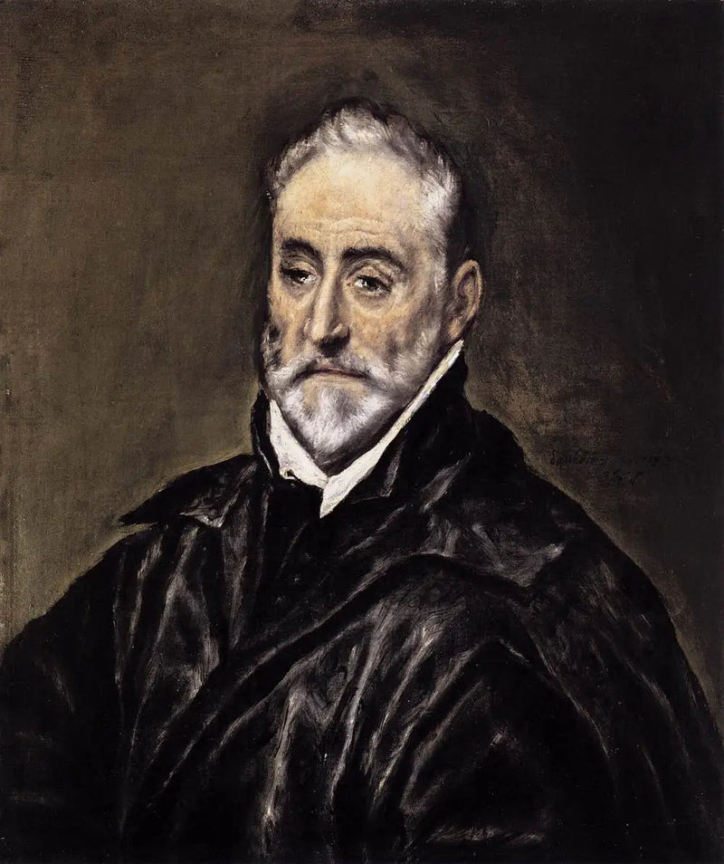 Retrato de Antonio de Covarrubias y Leiva - El Greco
