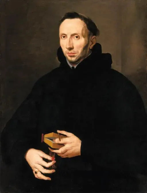 Retrato de Antonius de Roore (1577-1655), prior del monasterio agustiniano cerca de Bruselas - Peter Paul Rubens