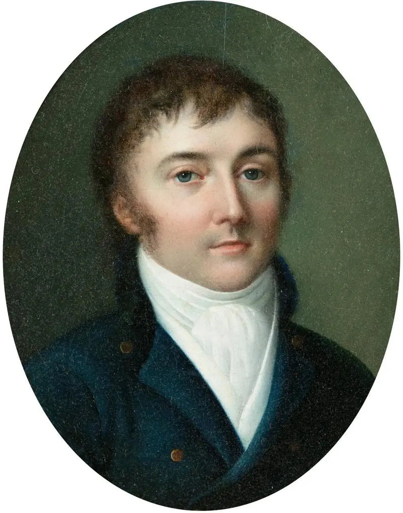 Retrato de Augusto de Lamoignon, hijo de François-Chrétien de Lamoignon y Elisabeth Berryer - Louis-Léopold Boilly