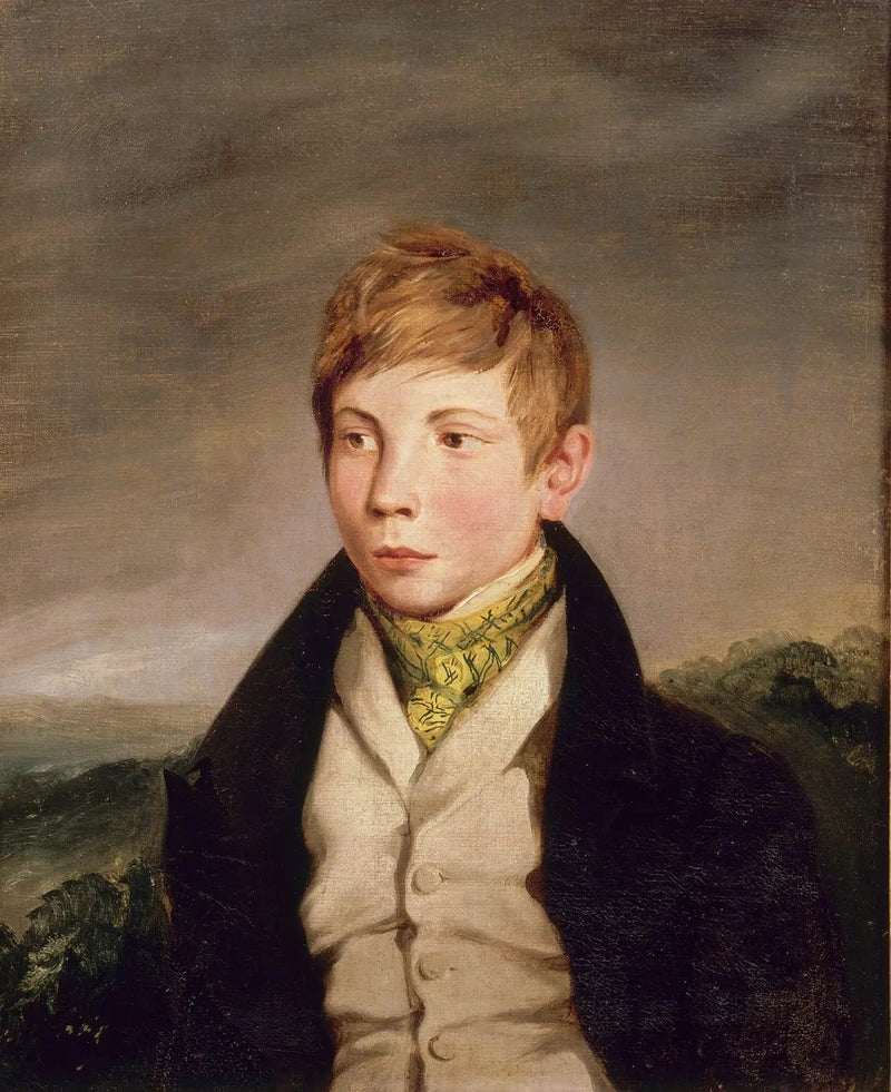 Retrato de Auguste Richard de La Hautière - Eugène Delacroix