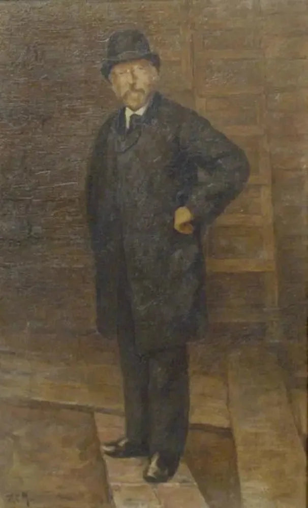 Retrato de Egbert Kuipers (1828-1892) - Piet Mondrian