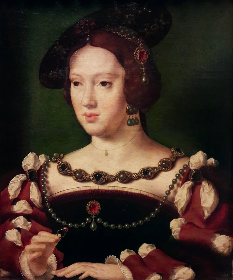 Retrato de Eleonora de Austria (1498-1558) - Joos van Cleve