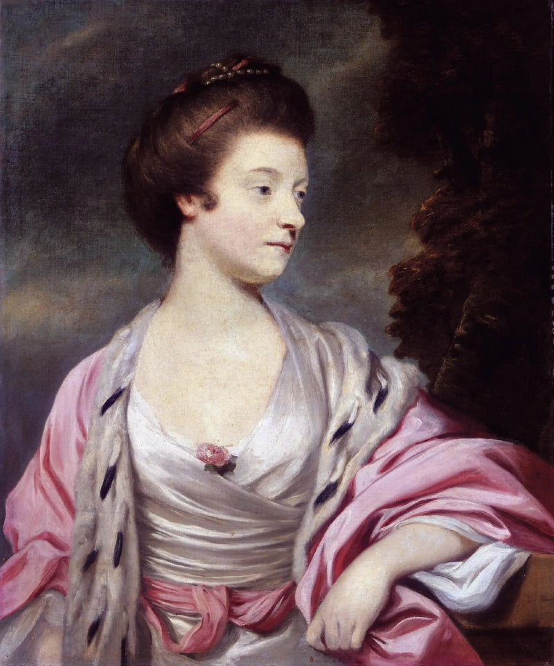Retrato de Elizabeth, Lady Amherst (1740-1830) (de soltera Elizabeth Cary) - Joshua Reynolds
