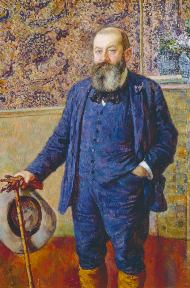 Portrait d'Émile Mayrisch - Théo van Rysselberghe image 1 copie de tableau peinte à la main