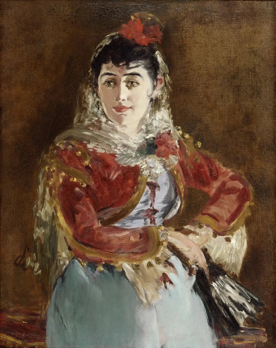 Retrato de Émilie Ambre en el papel de Carmen - Édouard Manet