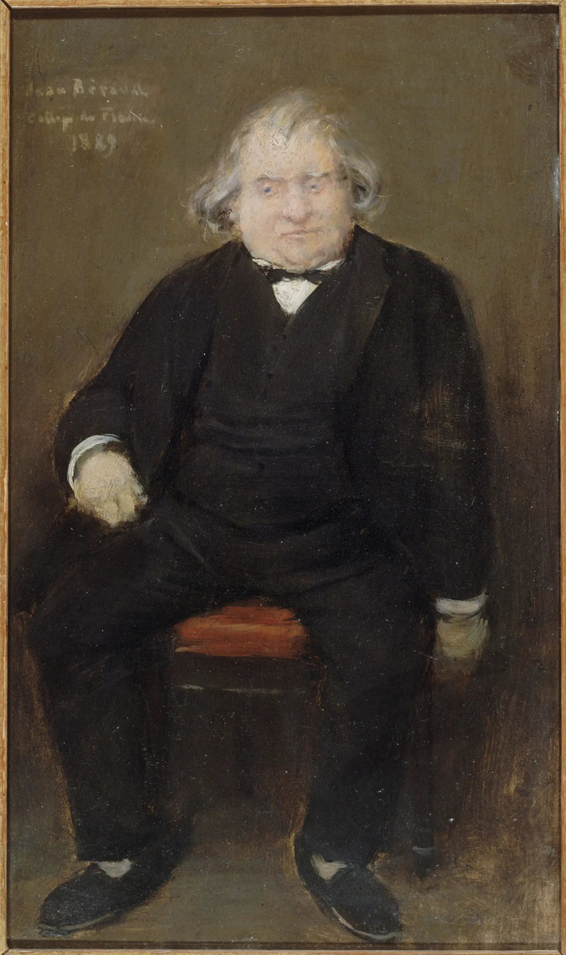 Retrato de Ernest Renan (1823-1892), filósofo - Jean Béroud