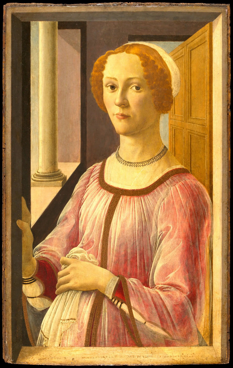 Retrato de Esmeralda Brandini - Sandro Botticelli