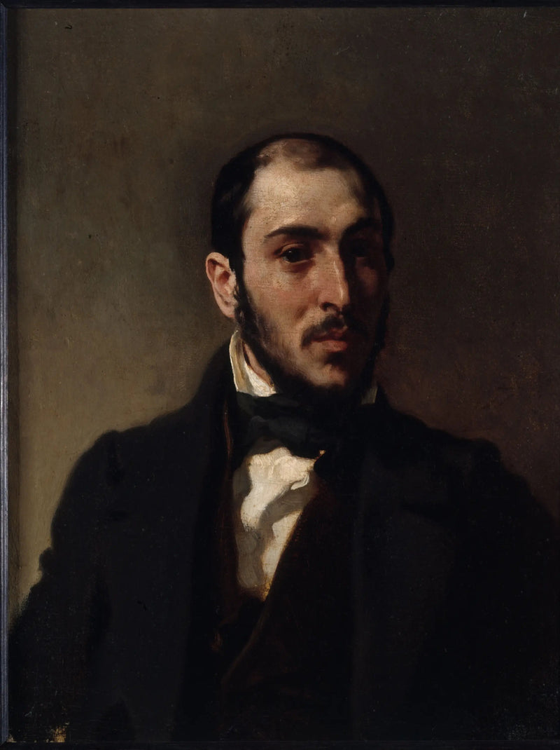 Retrato de Eugène Laval (1818-1896), arquitecto - Eugène Delacroix
