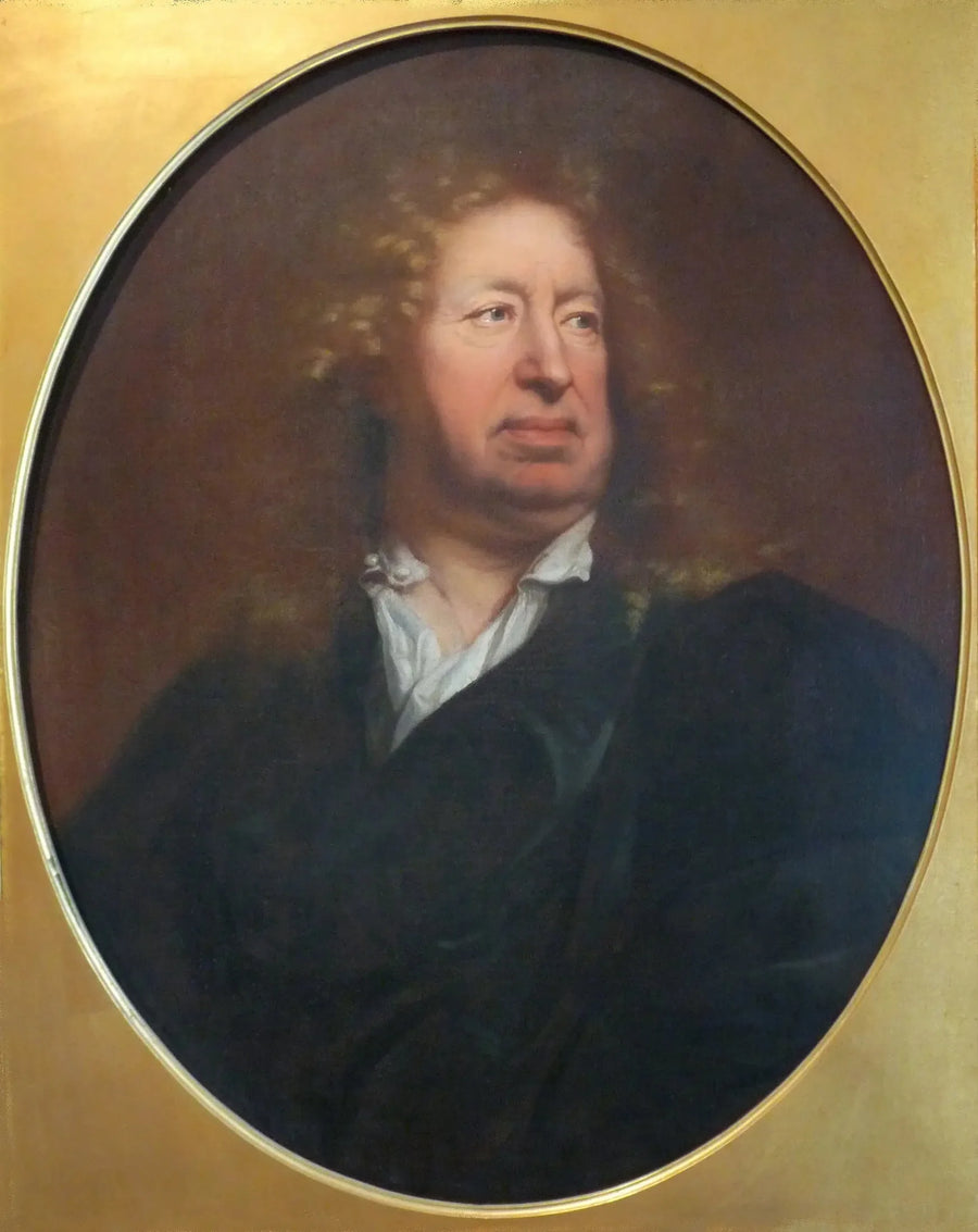 Retrato de Everhard Jabach (Mulhouse) - Hyacinthe Rigaud
