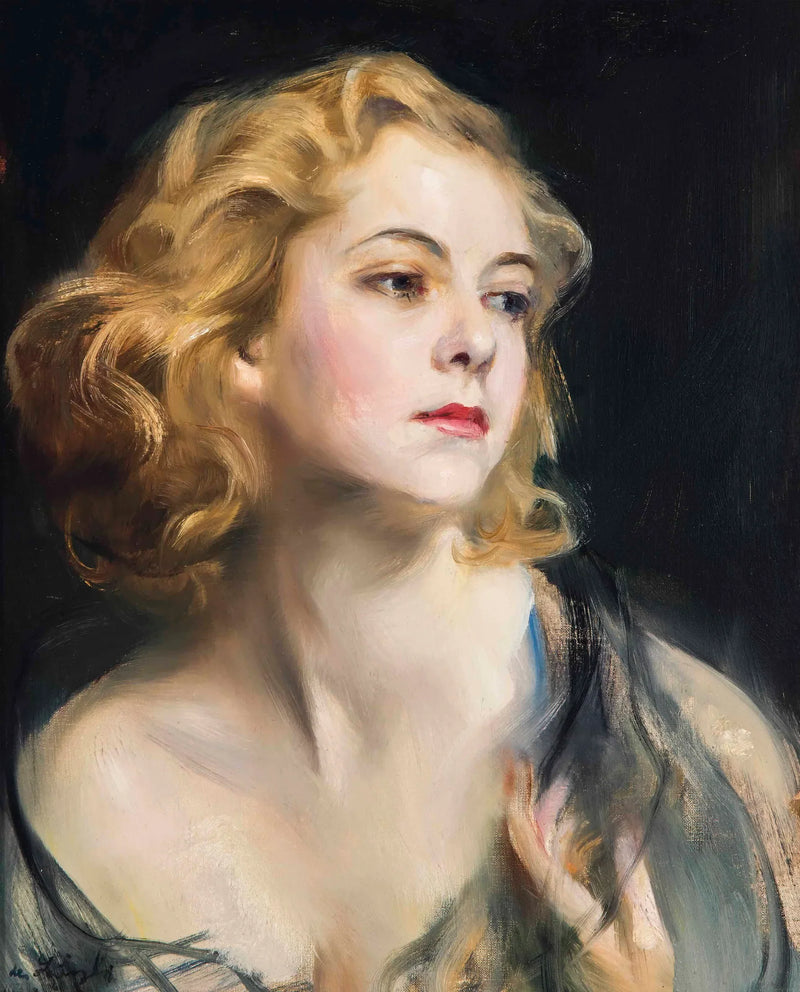 Retrato de Helen Beatrice Myfanwy Hughes - Philip de La��szlo��