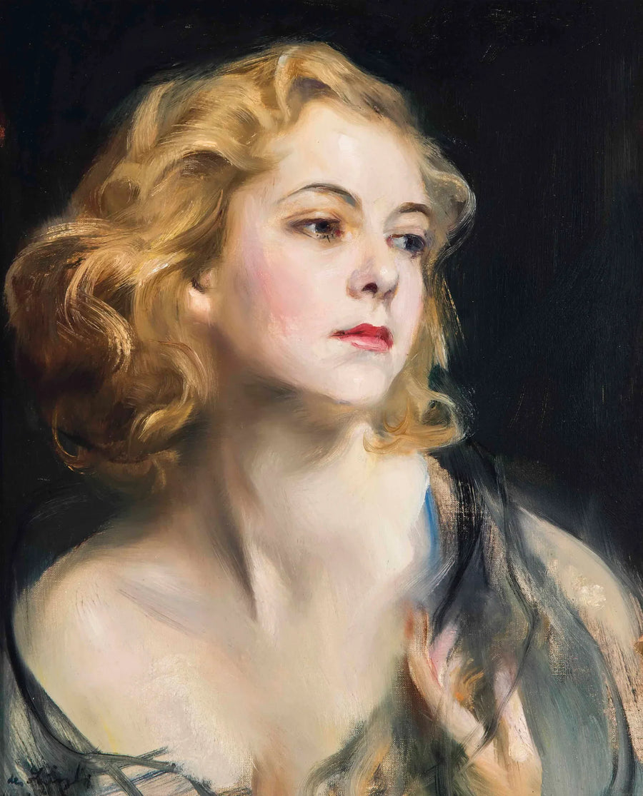 Retrato de Helen Beatrice Myfanwy Hughes - Philip de La��szlo��