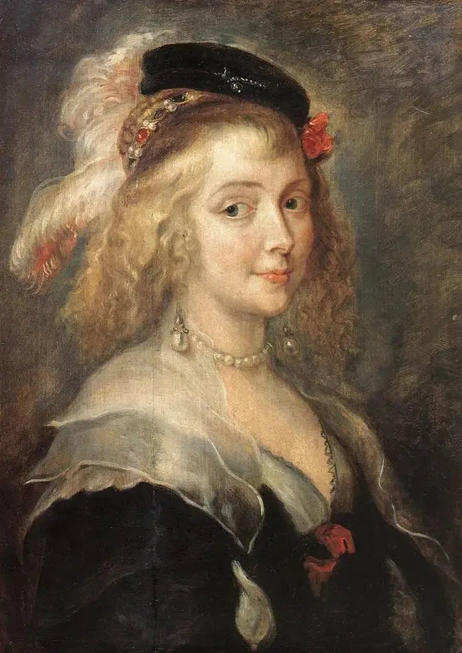 Retrato de Helene Fourment - Peter Paul Rubens