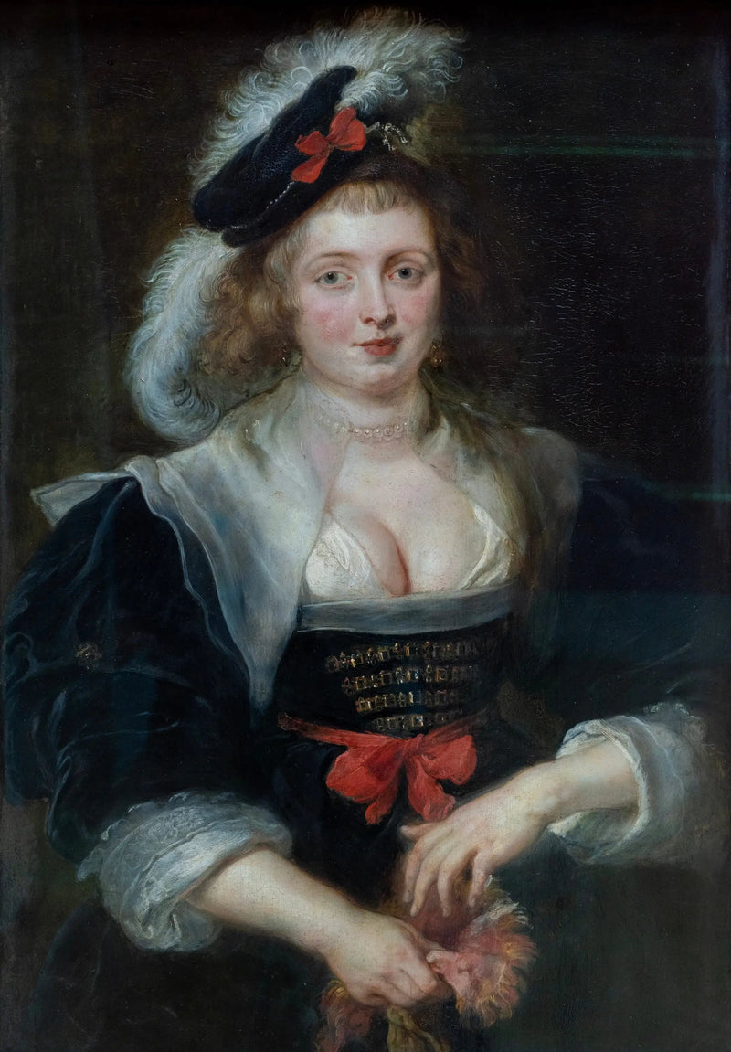 Retrato de Helene Fourment - Peter Paul Rubens