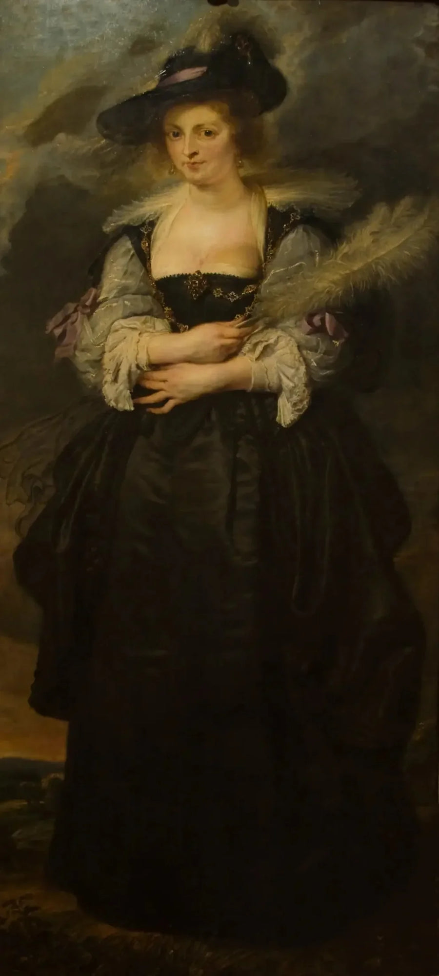 Retrato de Helene Fourment - Peter Paul Rubens
