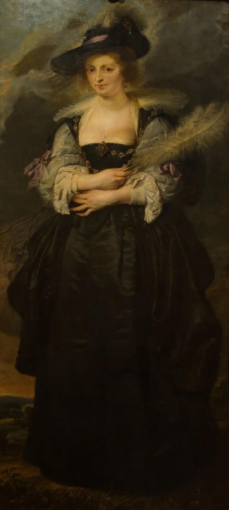 Retrato de Helene Fourment - Peter Paul Rubens