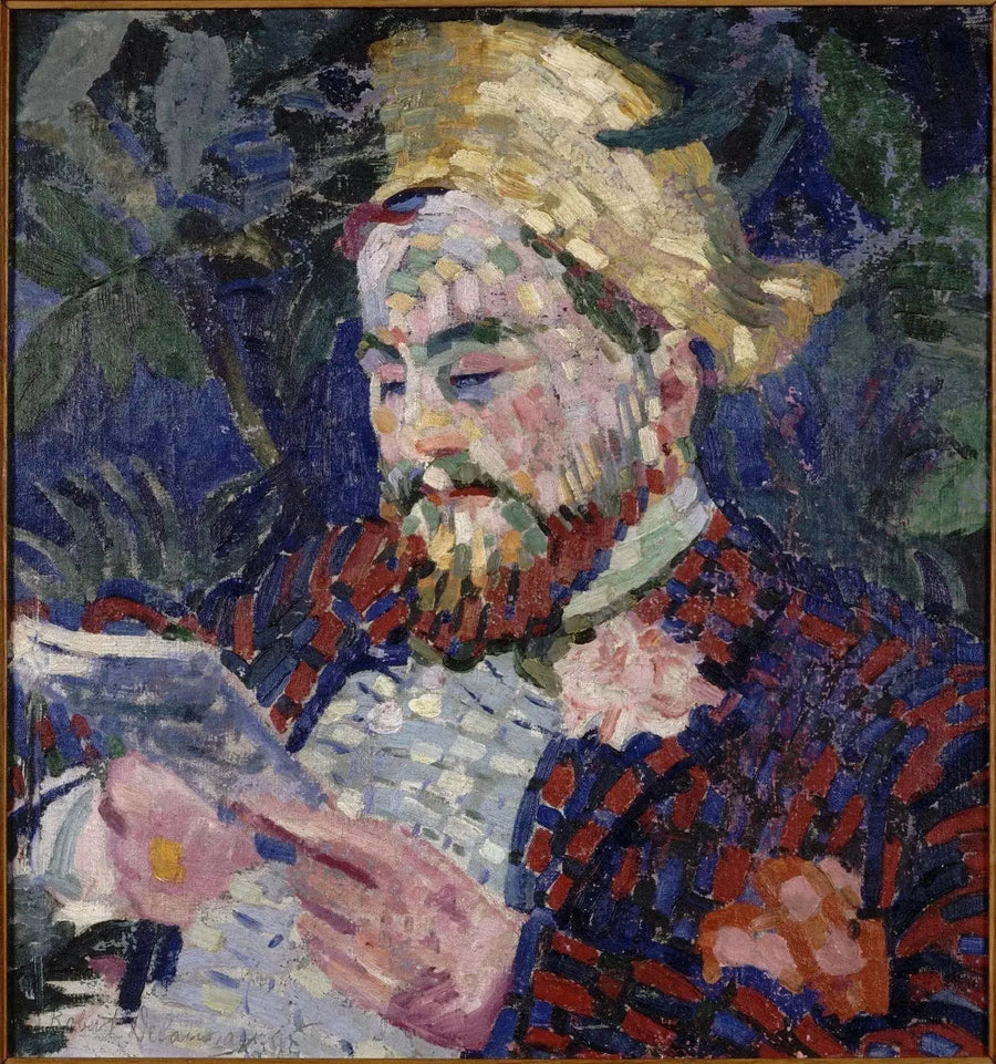 Retrato de Henri Carlier - Robert Delaunay