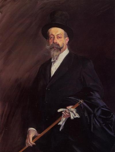 Retrato de Henri Gauthier Villars, alias Willy - Giovanni Boldini