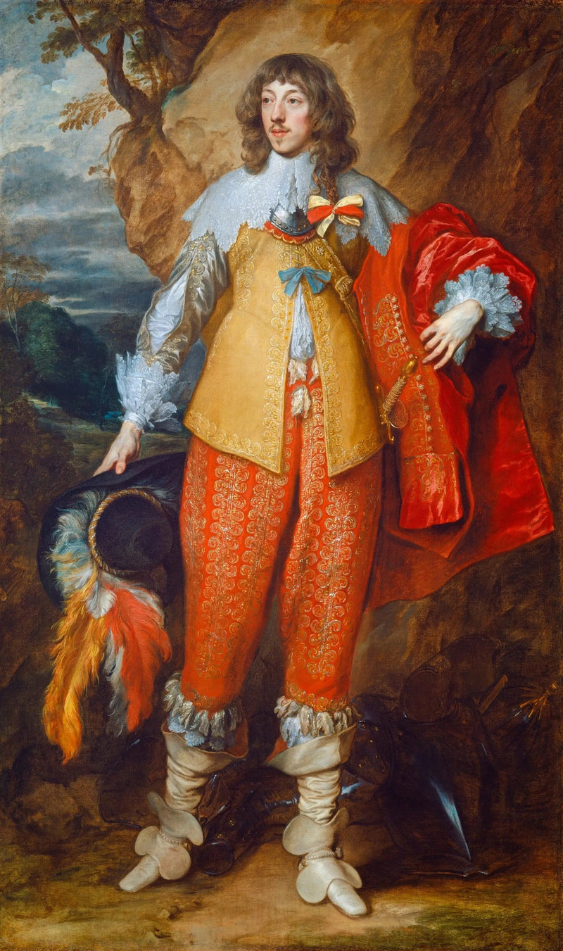 Retrato de Enrique II de Lorena - Antoine van Dyck