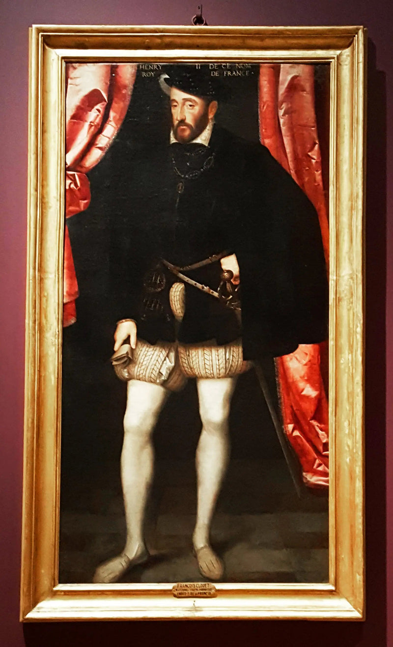 Retrato de Enrique II - François Clouet