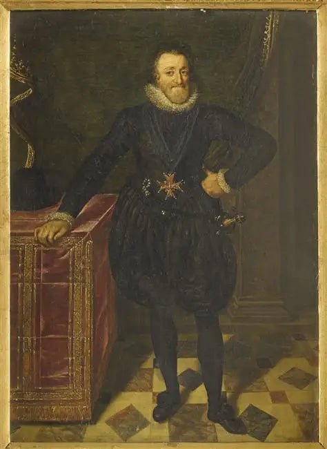 Retrato de Enrique IV - Frans Pourbus el Joven