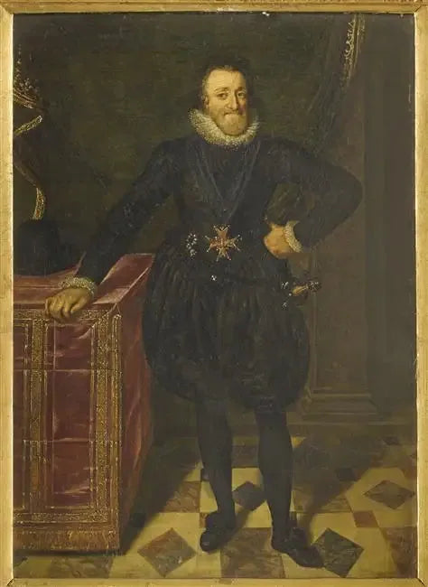 Retrato de Enrique IV - Frans Pourbus el Joven
