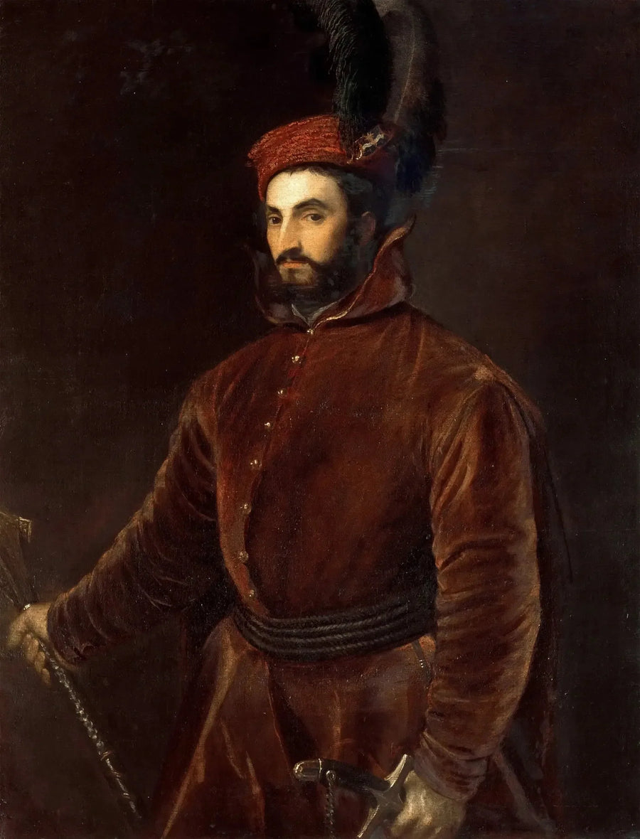 Retrato de Hipólito de Médici - Tiziano