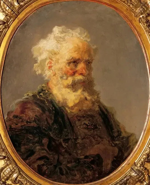 Retrato de un hombre mayor - Jean-Honoré Fragonard
