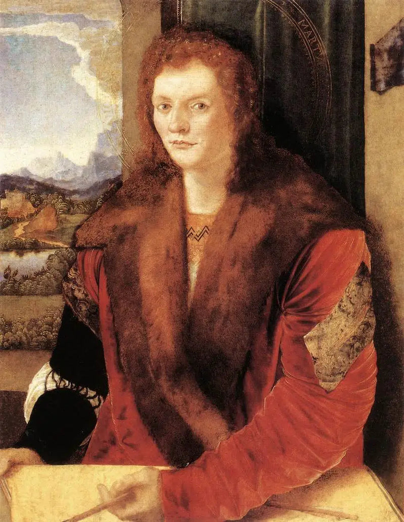 Retrato de hombre - Albrecht Dürer