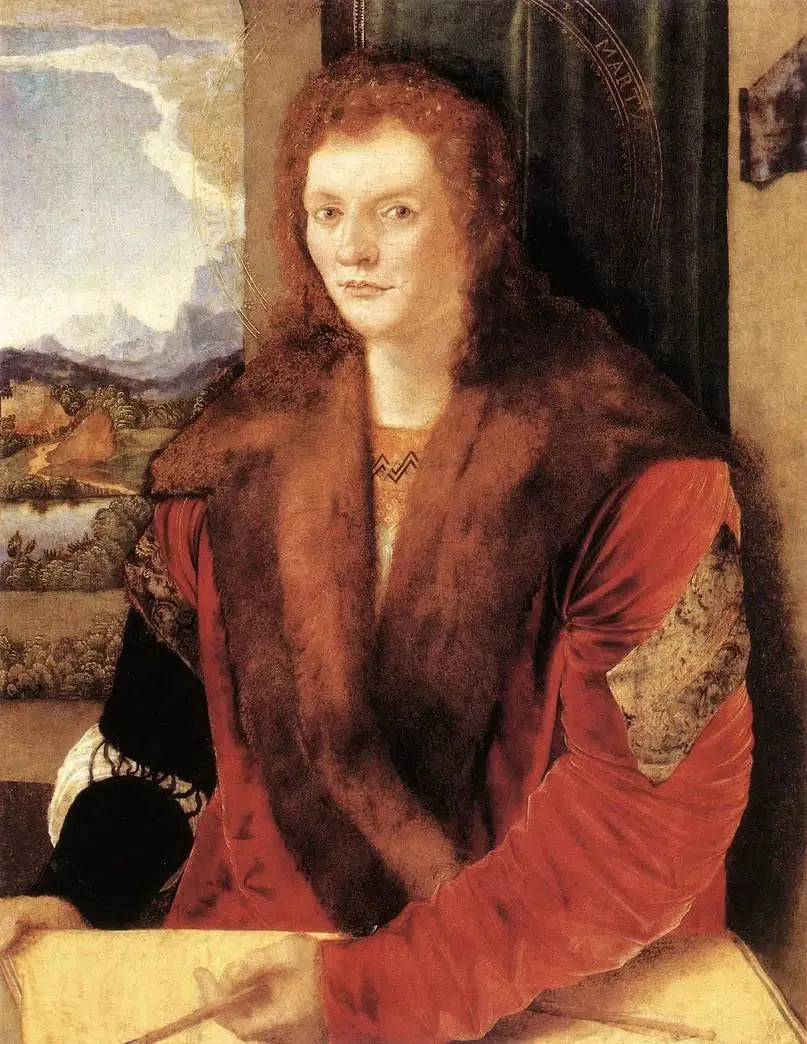 Retrato de hombre - Albrecht Dürer