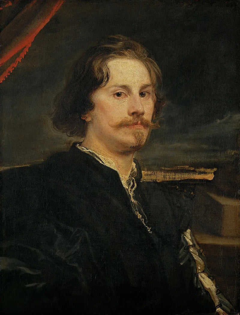 Retrato de hombre. - Antoine van Dyck