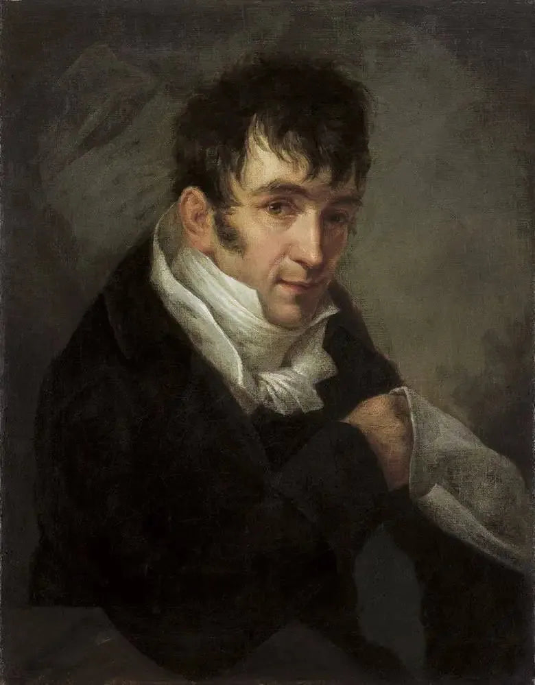 Retrato de hombre - Anton Graff