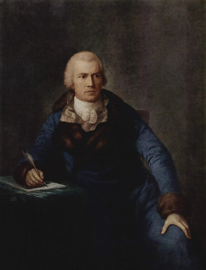 Retrato de hombre - Anton Graff