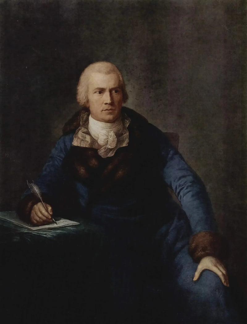 Retrato de hombre - Anton Graff