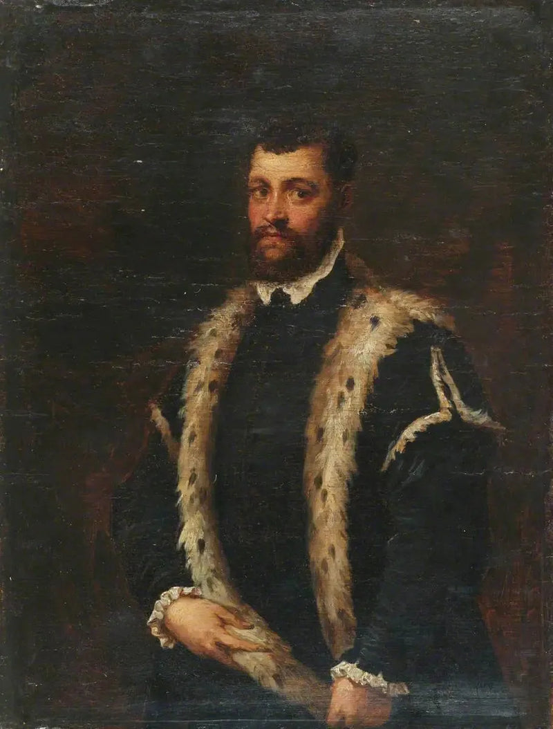 Retrato de hombre (según Tiziano) - David Teniers el Joven