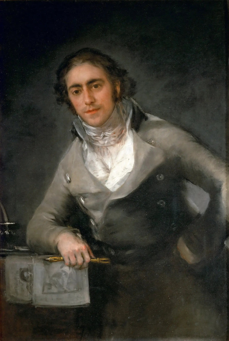 Retrato de hombre, también conocido como Retrato de Don Evaristo Pérez de Castro - Francisco de Goya