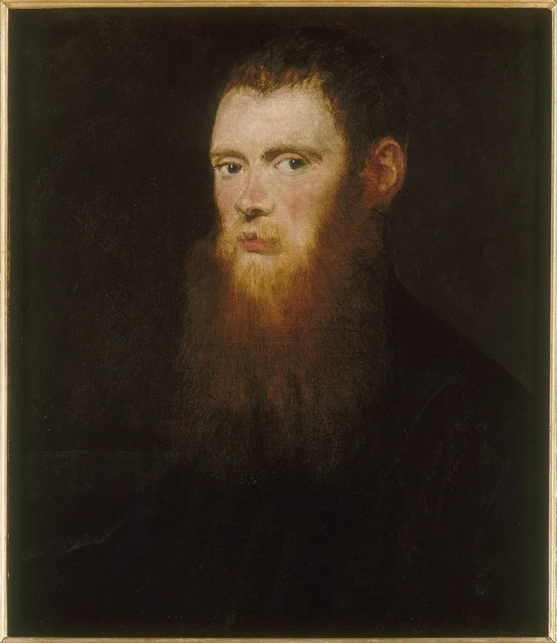 Retrato de hombre, conocido como de Soranzo - Jacopo Tintoretto