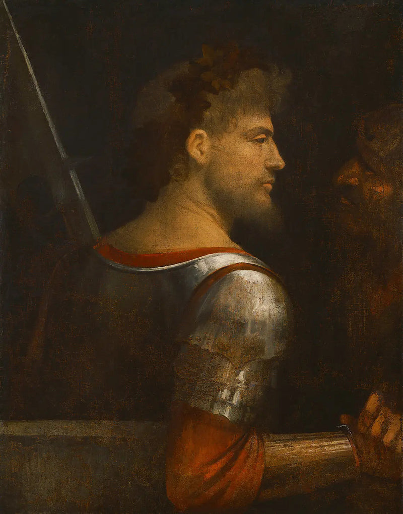 Retrato de hombre en armas - Giorgione