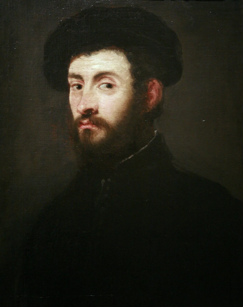 Retrato de hombre en busto - Jacopo Tintoretto